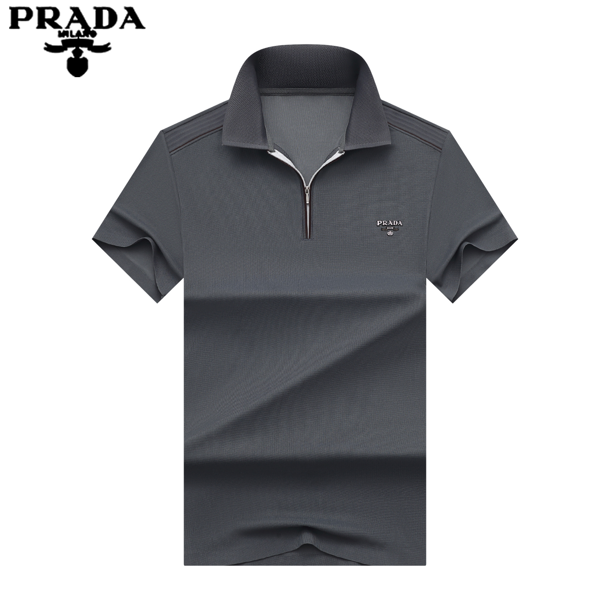 Cheap New Arirvals Prada Polo T-shirts For Men in 208512, $28 USD- [IB208512] - Replica Prado polo T-shirts for Men
