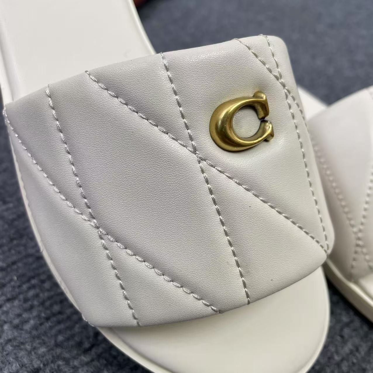 Cheap new Women Coach Slippers Good quality size 36-41 in 208585, $60 USD- [IB208585] - Replica Coach Slippers