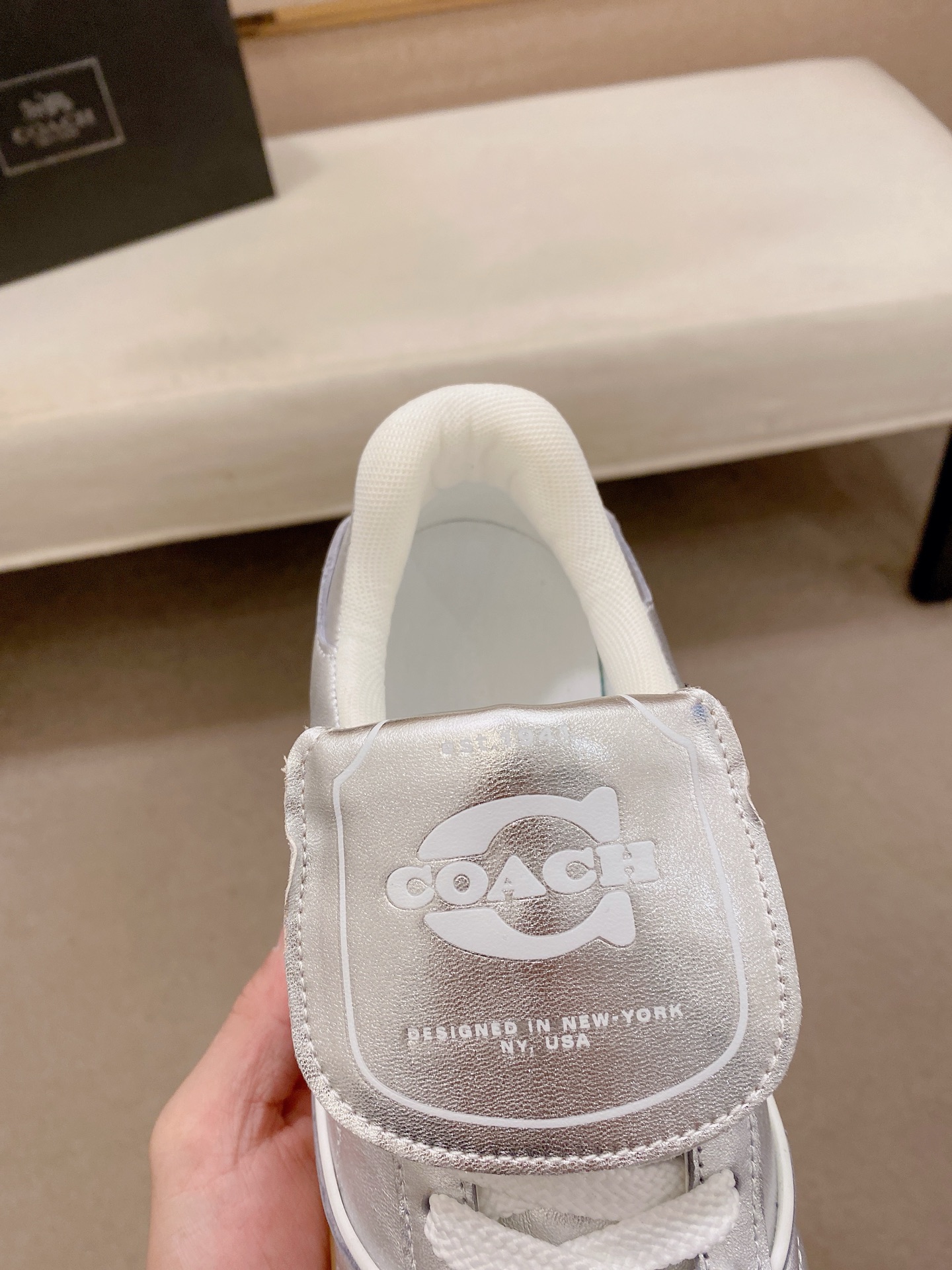 Cheap new Women Coach Sneakers  size 36-41 in 208589, $125 USD- [IB208589] - Replica Coach Sneakers