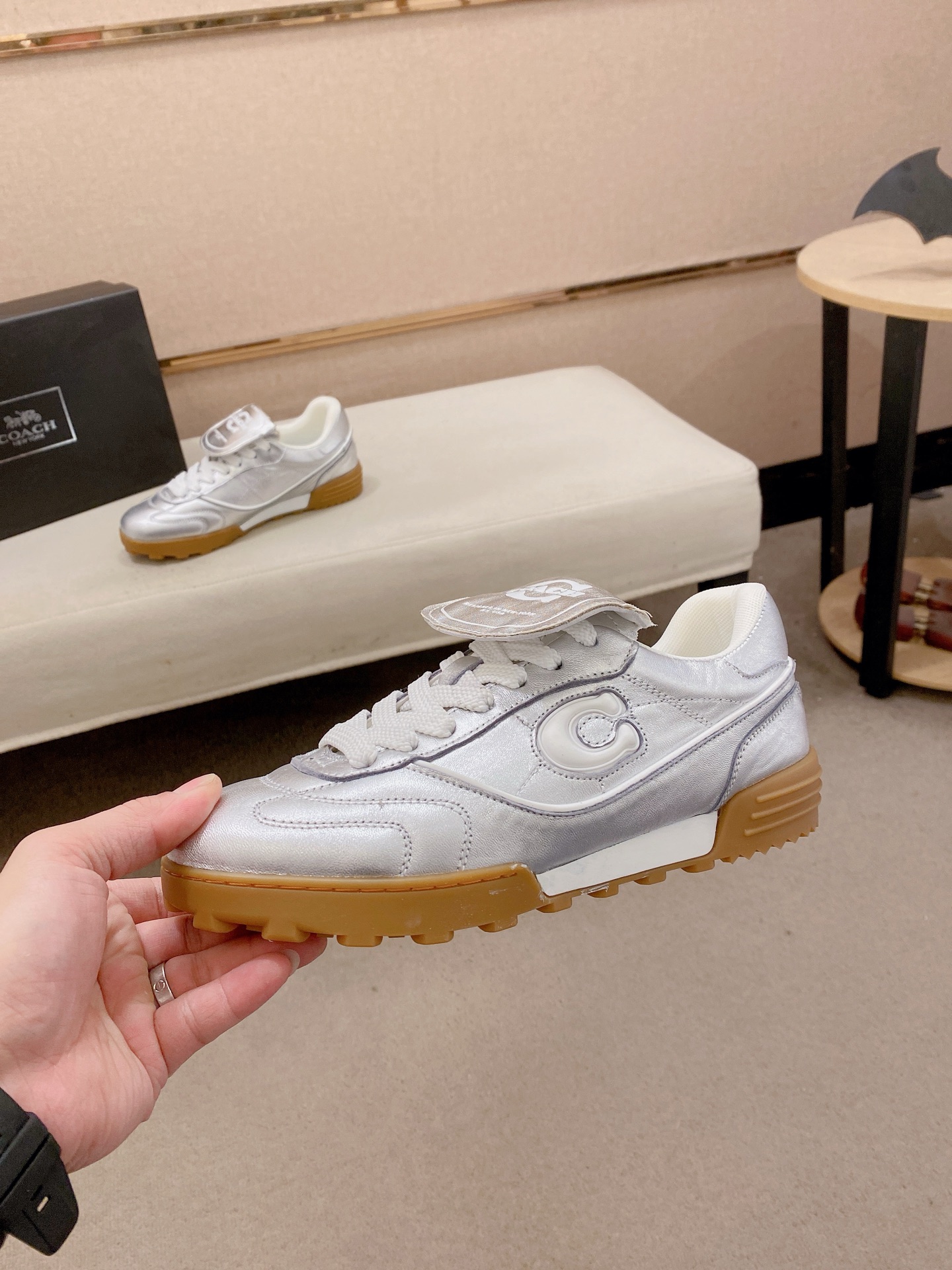 Cheap new Women Coach Sneakers  size 36-41 in 208589, $125 USD- [IB208589] - Replica Coach Sneakers