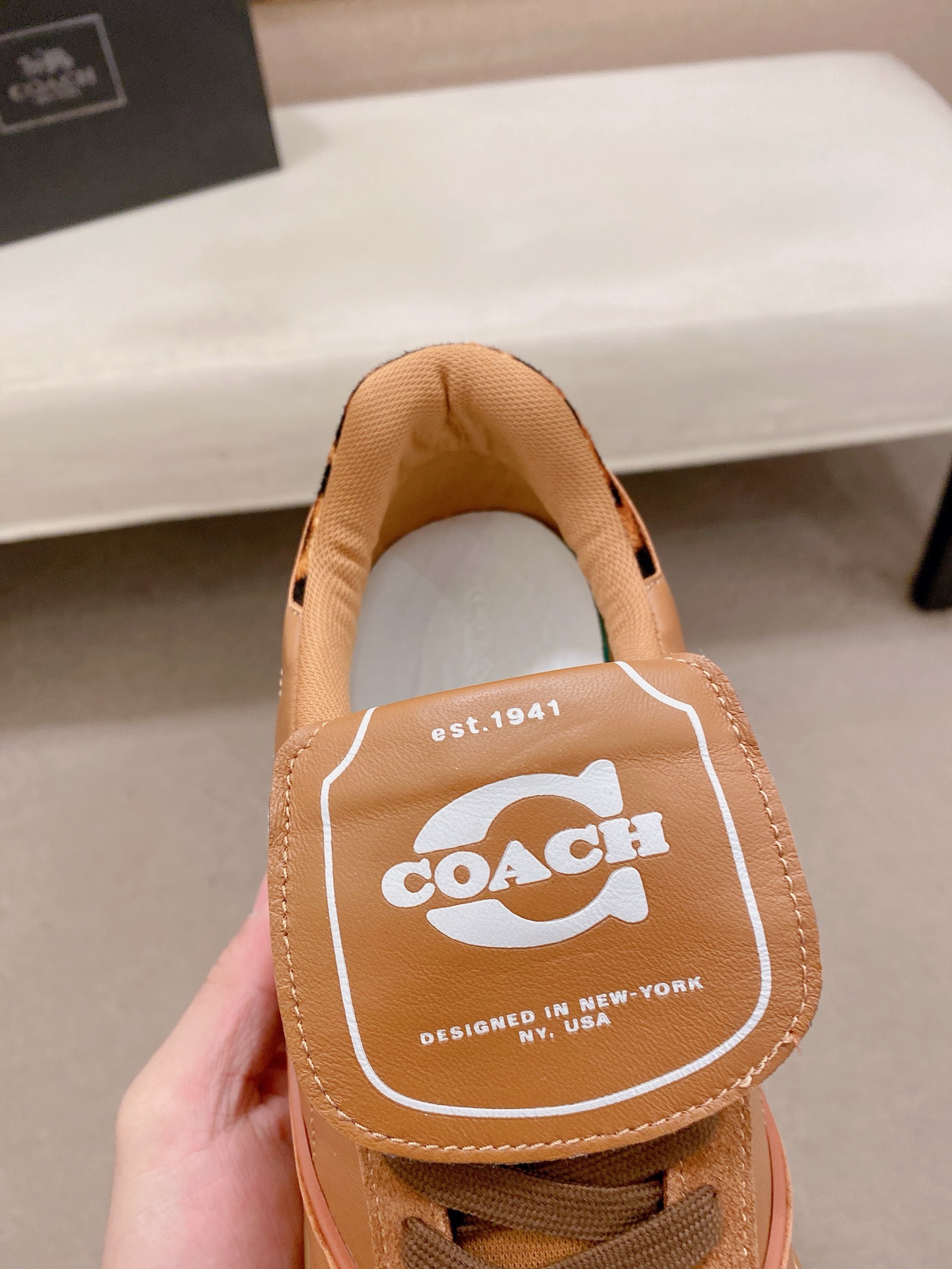 Cheap new Women Coach Sneakers  size 36-41 in 208591, $125 USD- [IB208591] - Replica Coach Sneakers