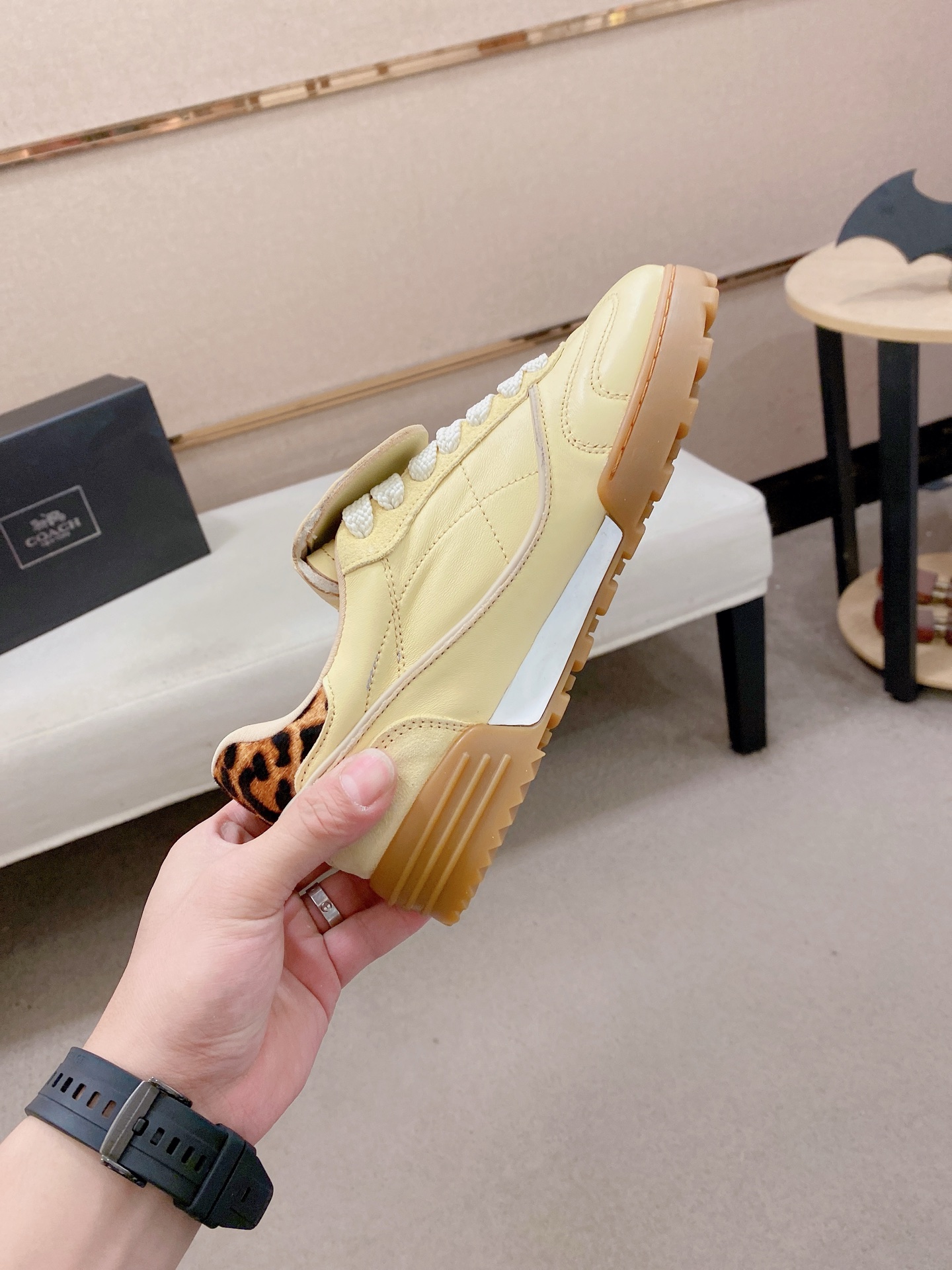 Cheap new Women Coach Sneakers  size 36-41 in 208593, $125 USD- [IB208593] - Replica Coach Sneakers