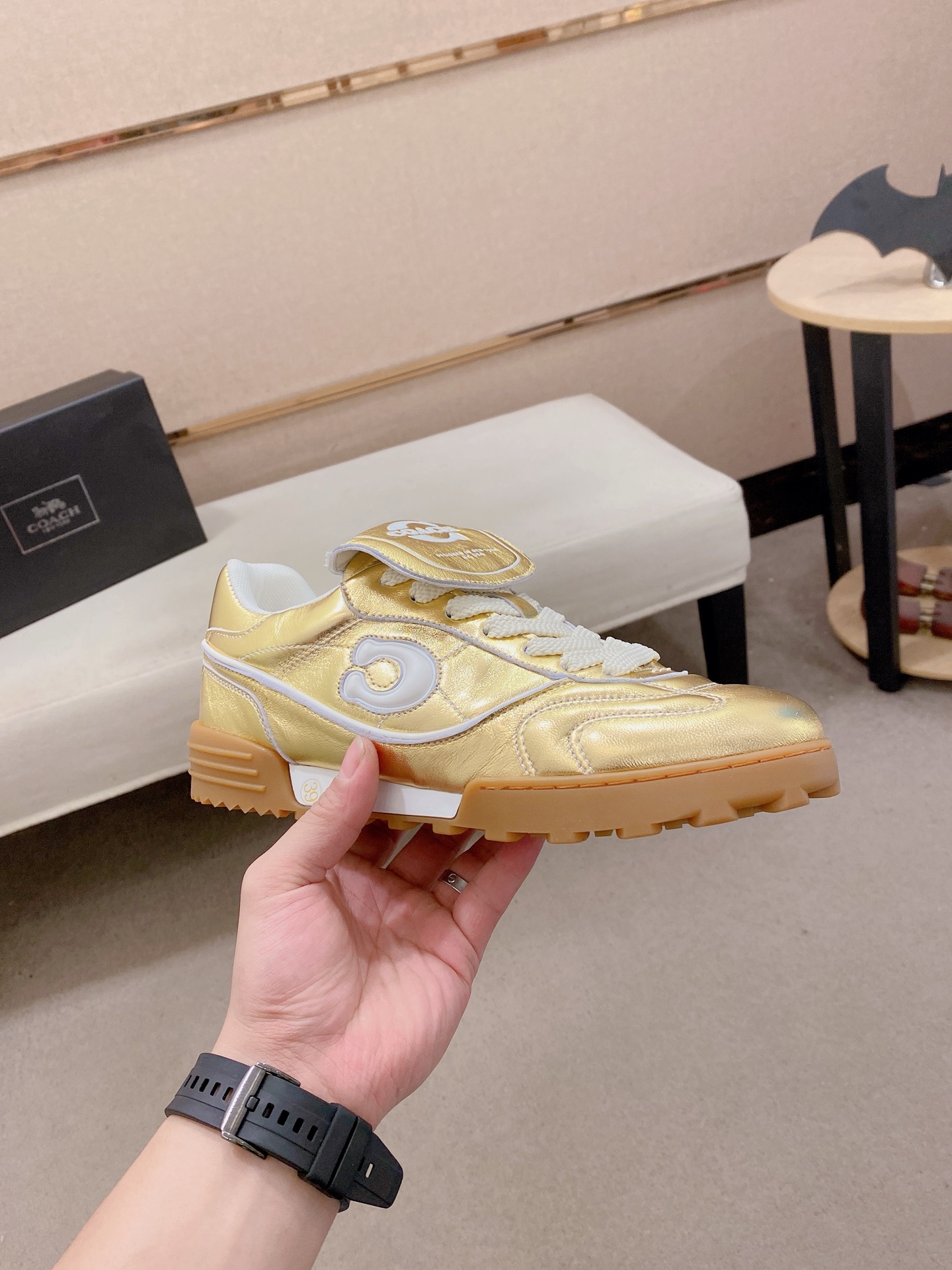 Cheap new Men Coach Sneakers  size 38-46 in 208597, $125 USD- [IB208597] - Replica Coach Sneakers