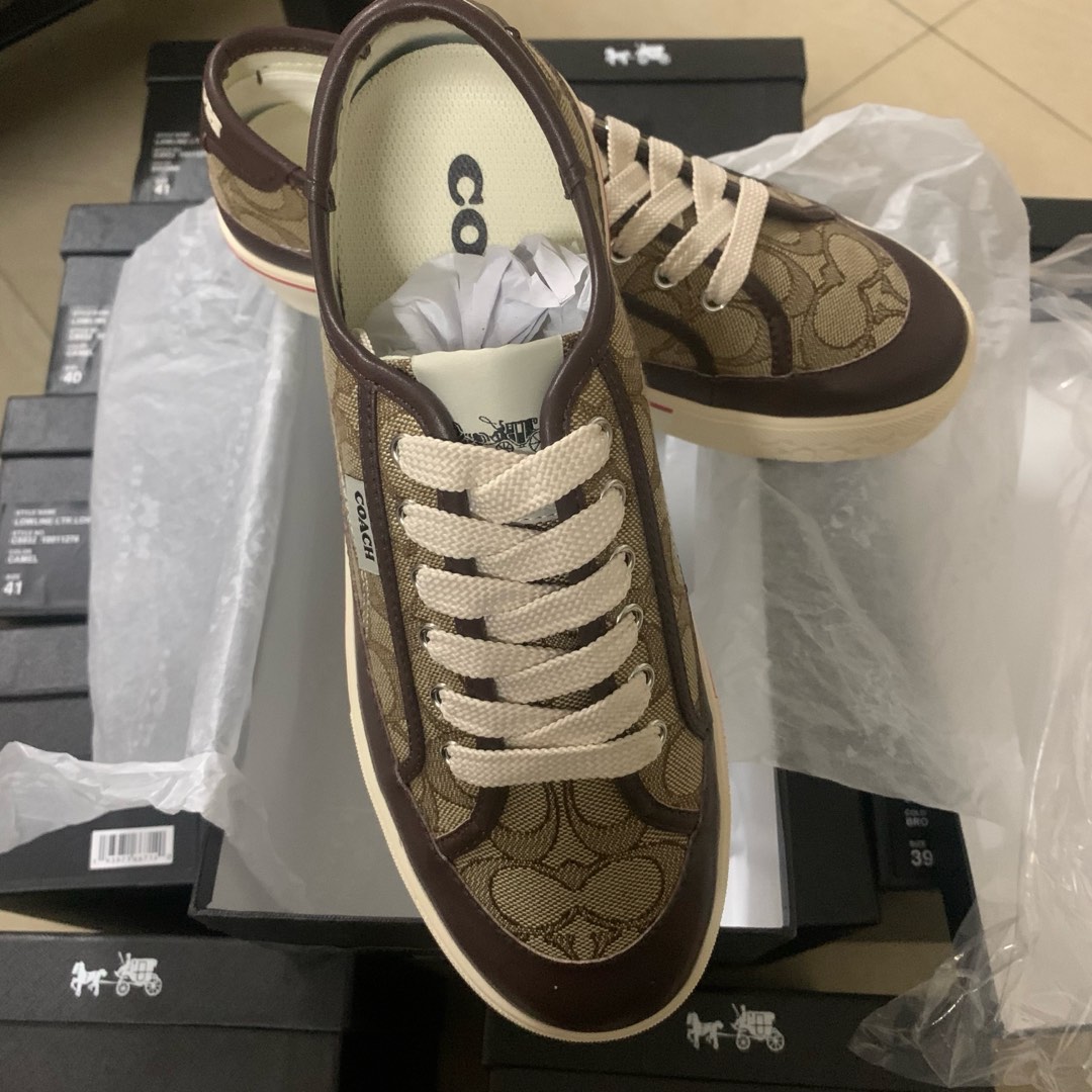 Cheap new Women Coach Sneakers  size 35-41 in 208604, $75 USD- [IB208604] - Replica Coach Sneakers