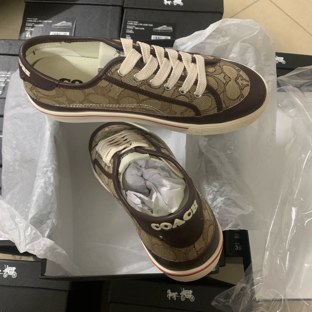 Cheap new Women Coach Sneakers  size 35-41 in 208604, $75 USD- [IB208604] - Replica Coach Sneakers