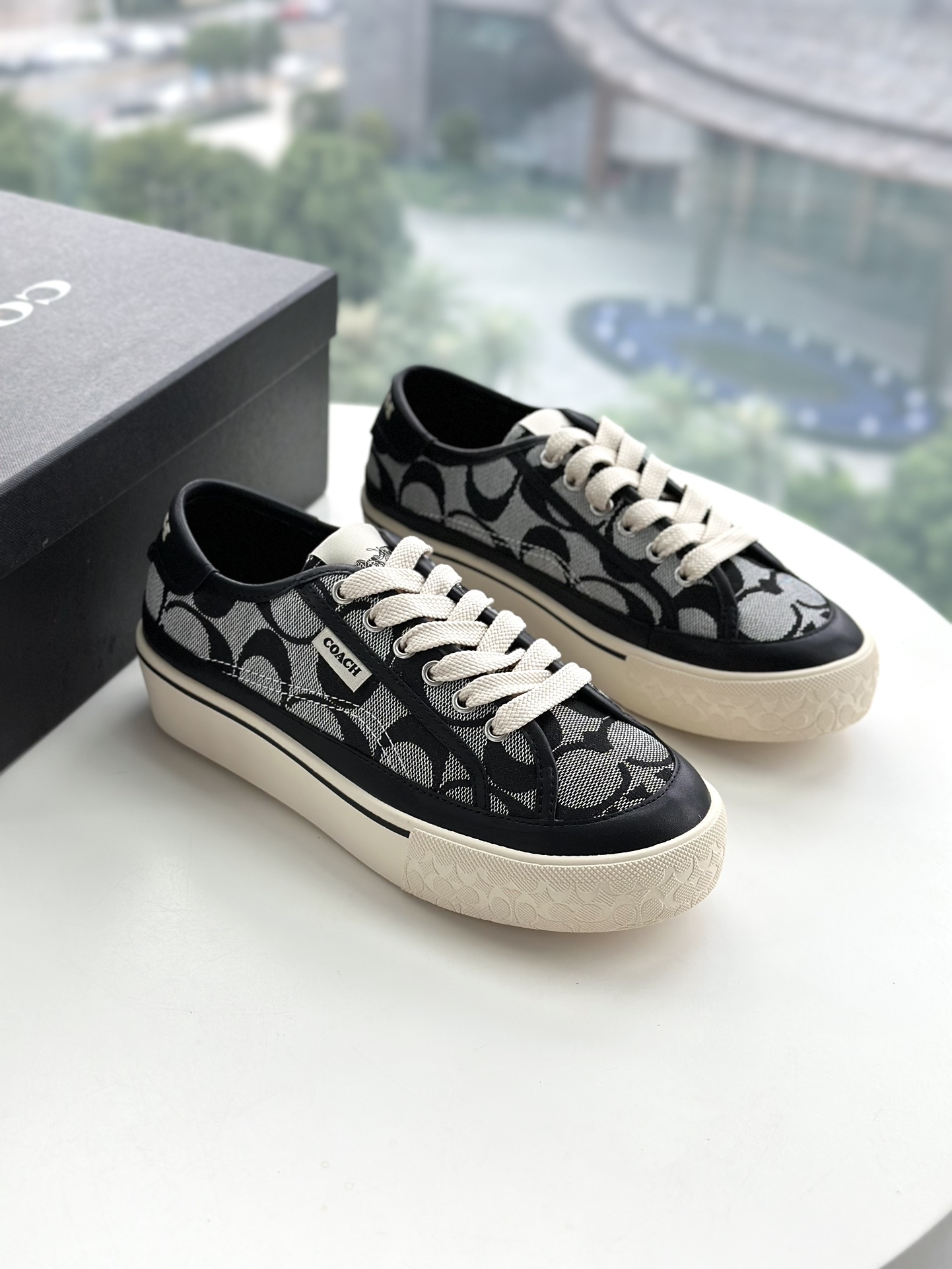 Cheap new Women Coach Sneakers  size 35-41 in 208623, $75 USD- [IB208623] - Replica Coach Sneakers