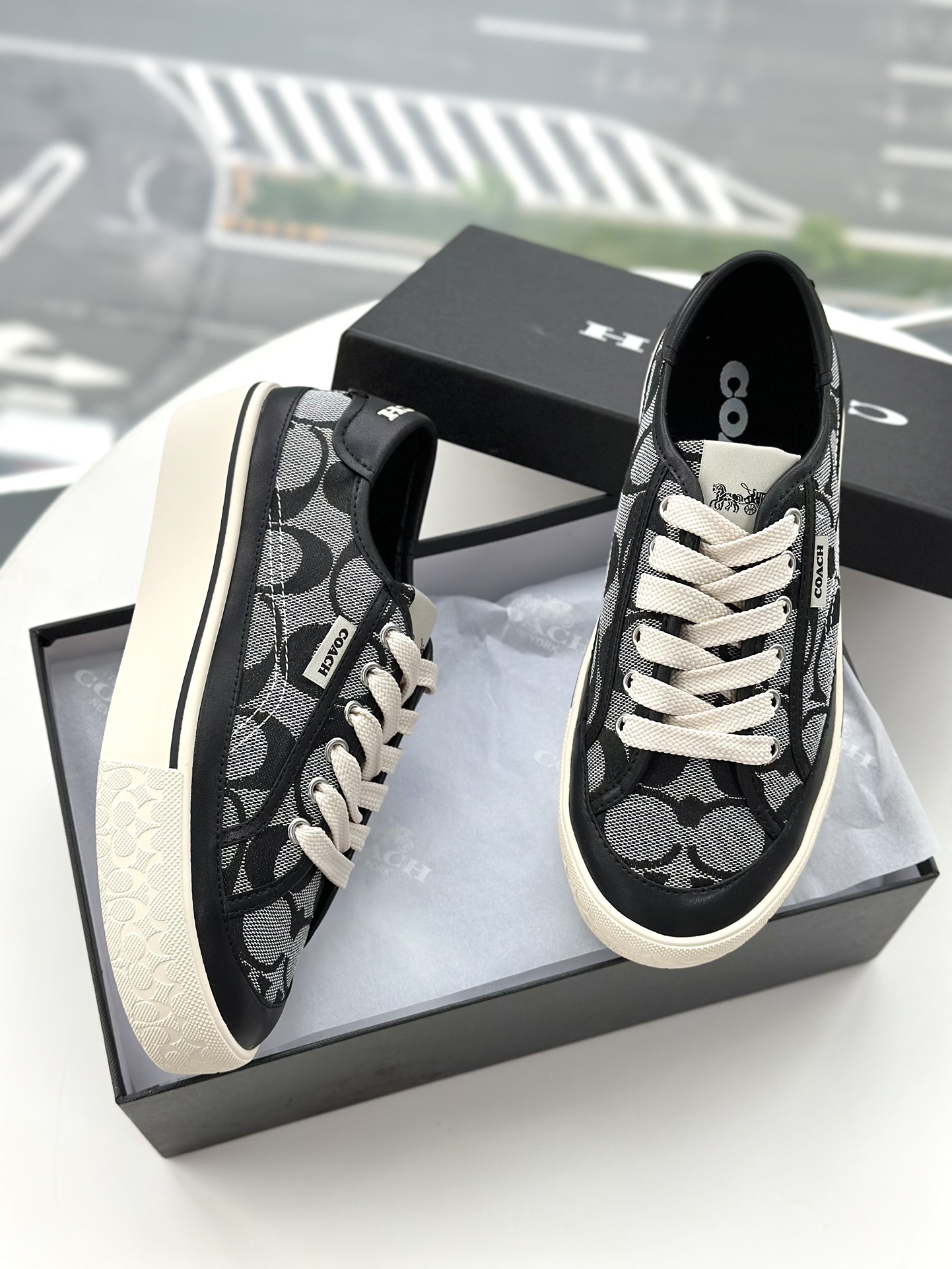 Cheap new Women Coach Sneakers  size 35-41 in 208623, $75 USD- [IB208623] - Replica Coach Sneakers