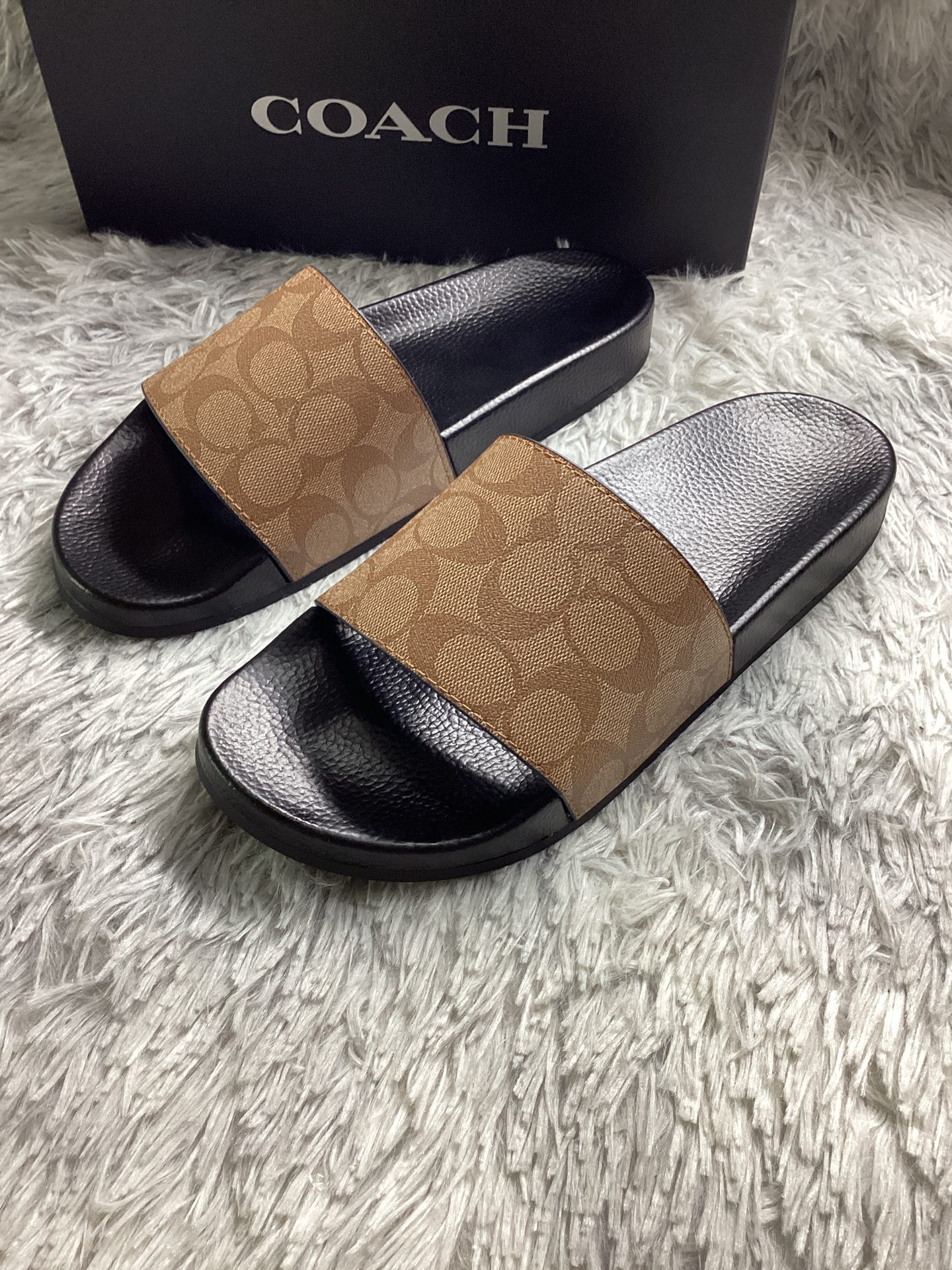 Cheap new Women Coach  size 35-40 in 208627, $68 USD- [IB208627] - Replica Coach Slippers