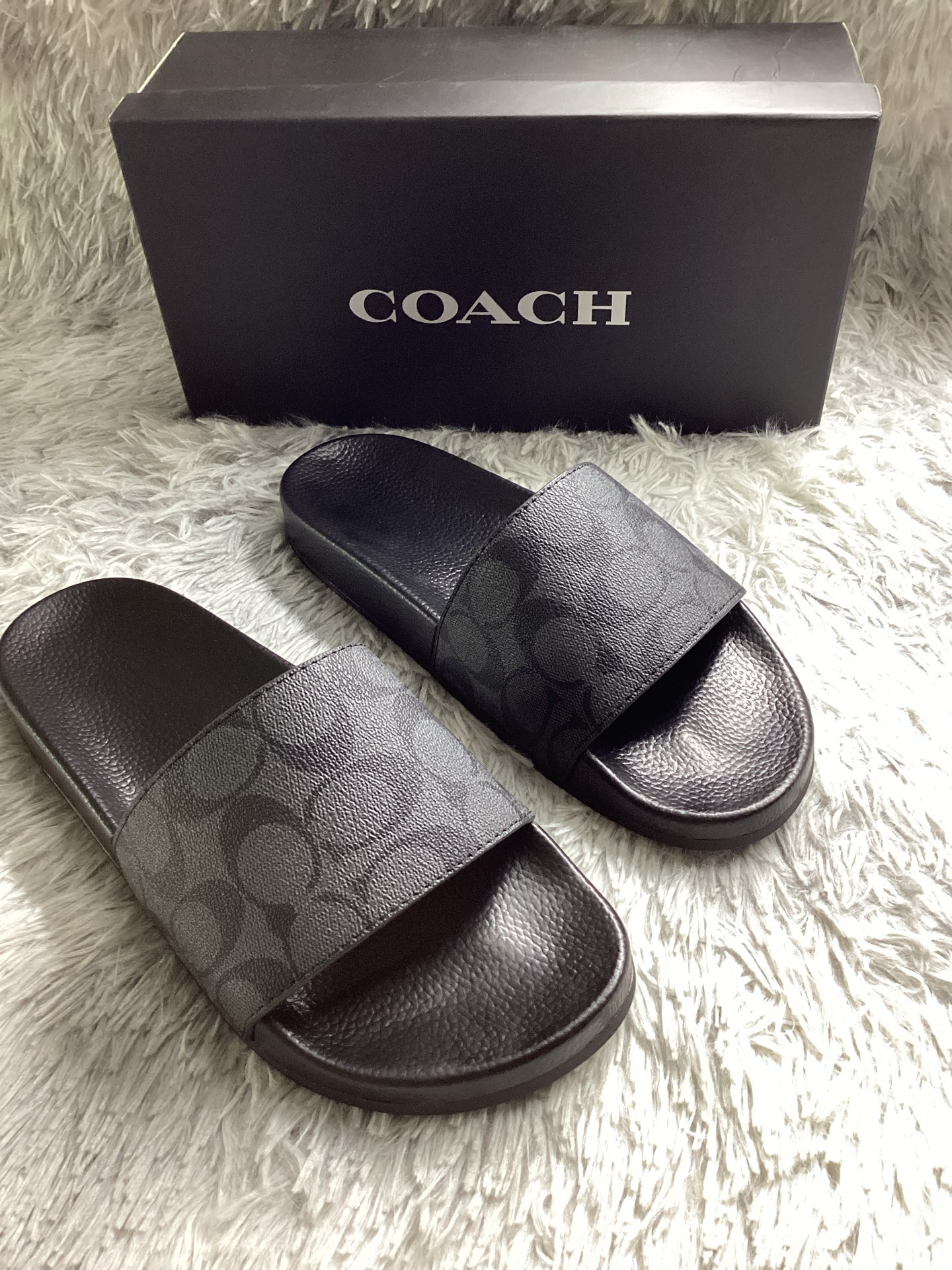 Cheap new Women Coach  size 35-40 in 208628, $38 USD- [IB208628] - Replica Coach Slippers