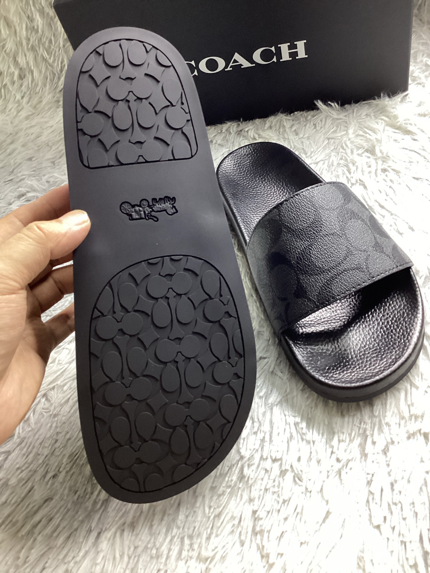Cheap new Women Coach  size 35-40 in 208628, $38 USD- [IB208628] - Replica Coach Slippers
