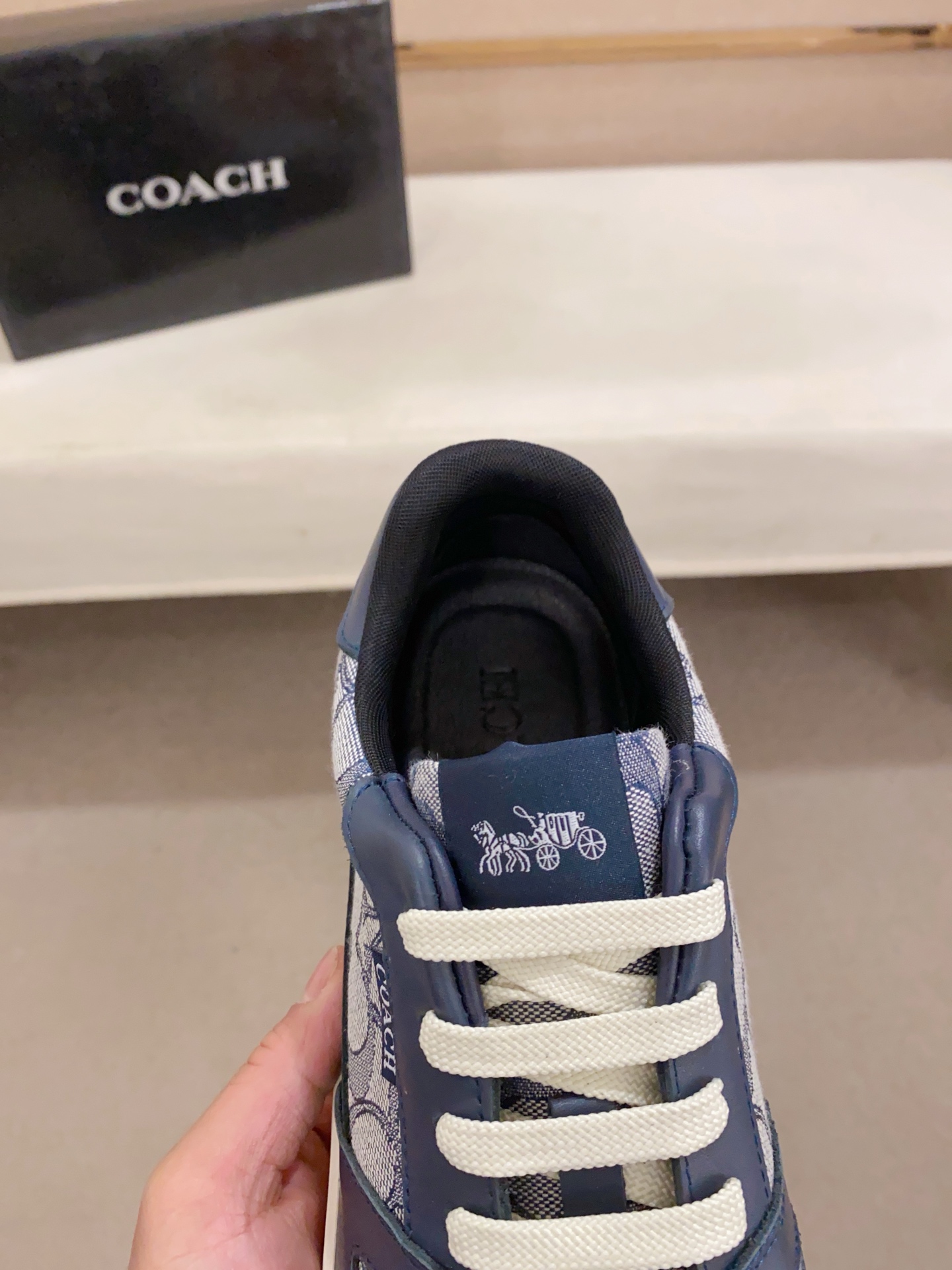 Cheap new Men Coach Sneakers  size 39-44 in 208635, $90 USD- [IB208635] - Replica Coach Sneakers