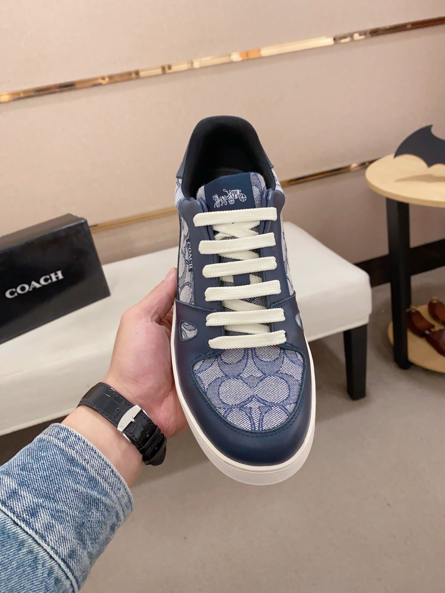 Cheap new Men Coach Sneakers  size 39-44 in 208635, $90 USD- [IB208635] - Replica Coach Sneakers