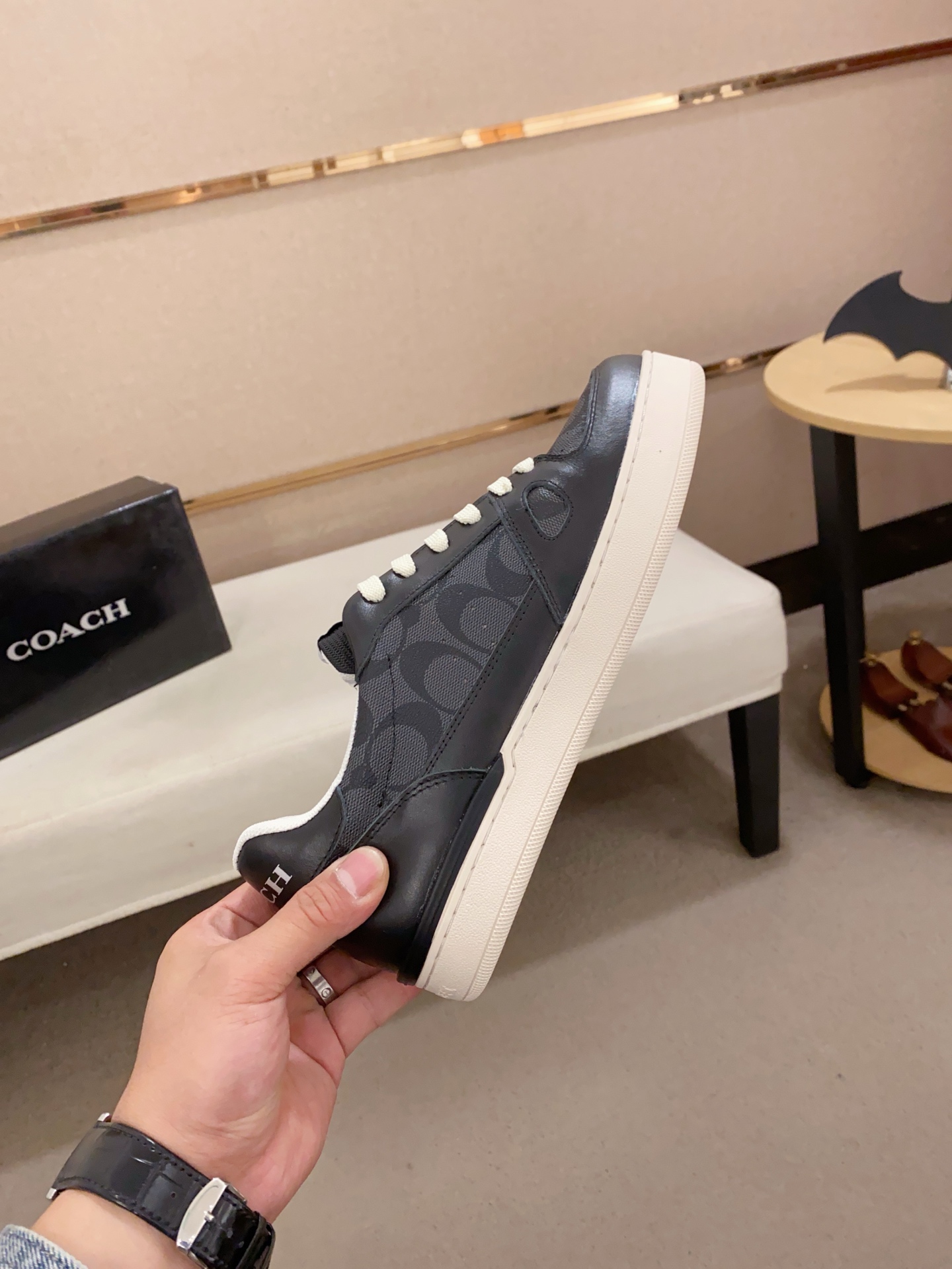 Cheap new Men Coach Sneakers  size 39-44 in 208636, $90 USD- [IB208636] - Replica Coach Sneakers