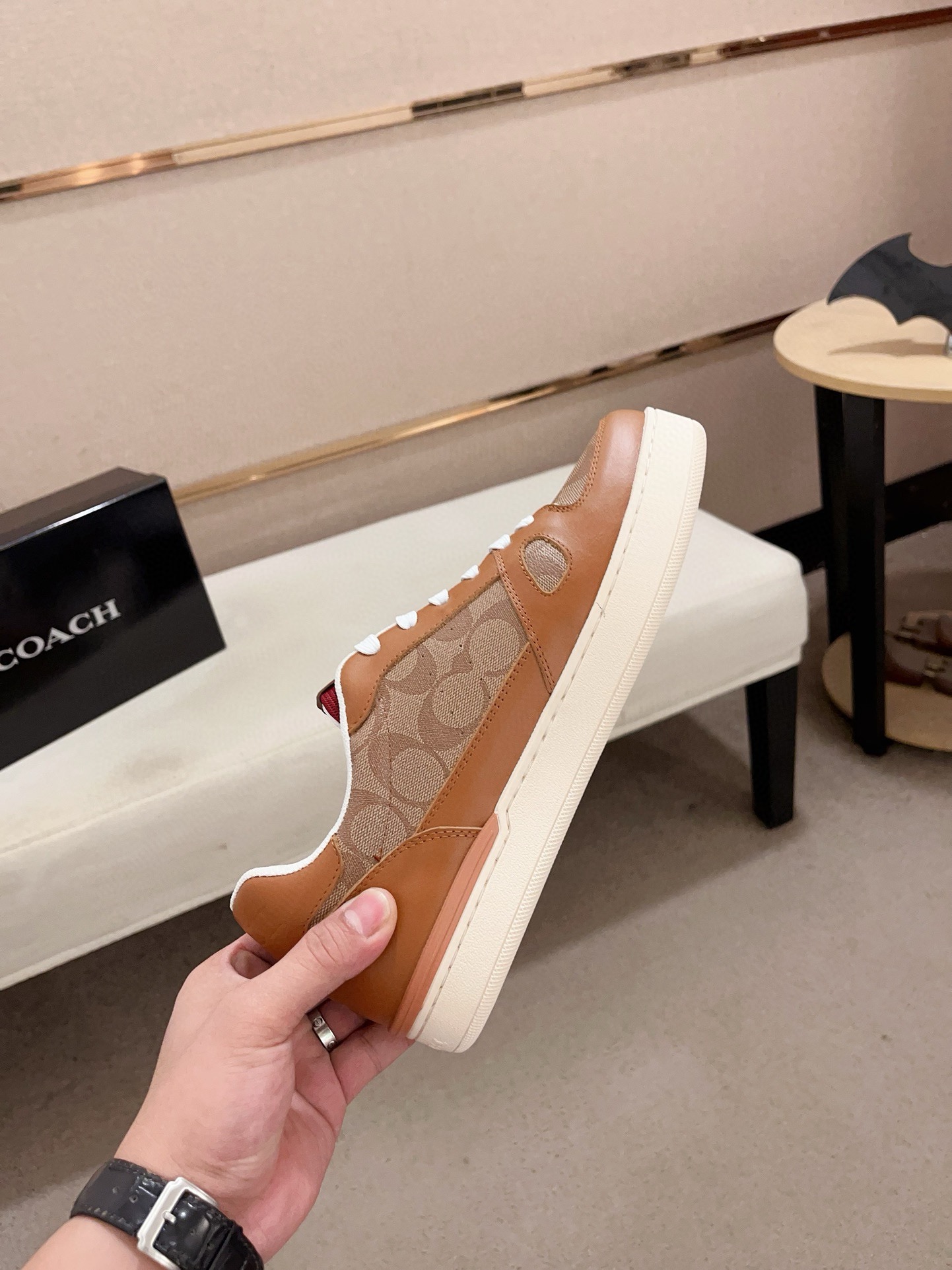Cheap new Men Coach Sneakers  size 39-45 in 208638, $90 USD- [IB208638] - Replica Coach Sneakers