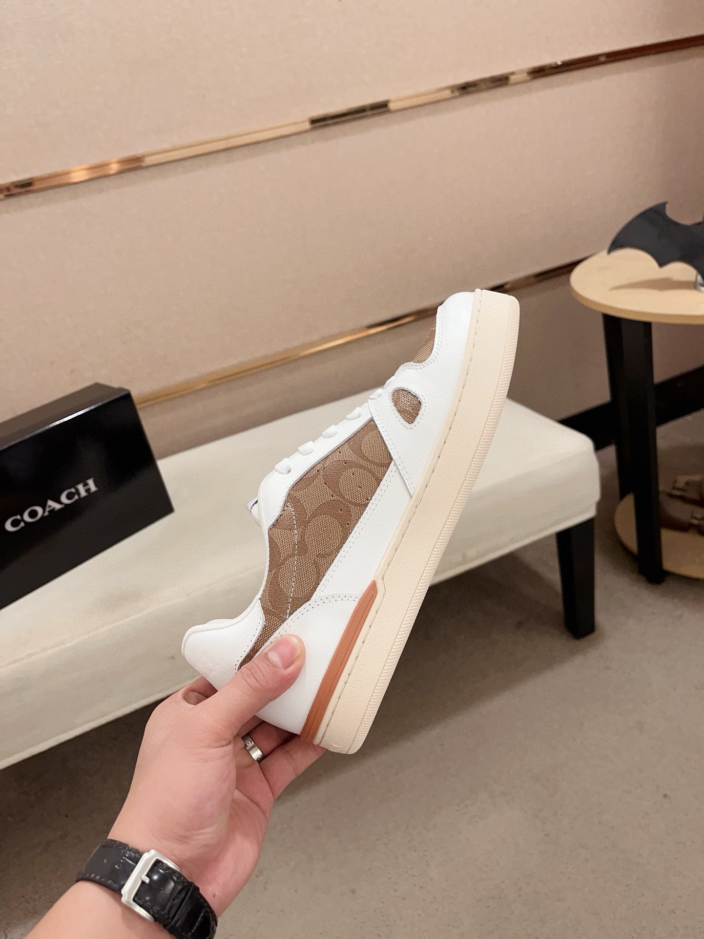 Cheap new Men Coach Sneakers  size 39-45 in 208639, $90 USD- [IB208639] - Replica Coach Sneakers