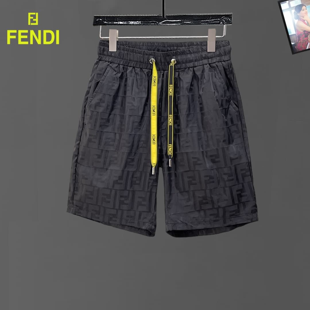Cheap FENDI Short Pants For Men in 208640, $40 USD- [IB208640] - Replica FENDI Short Pants For Men