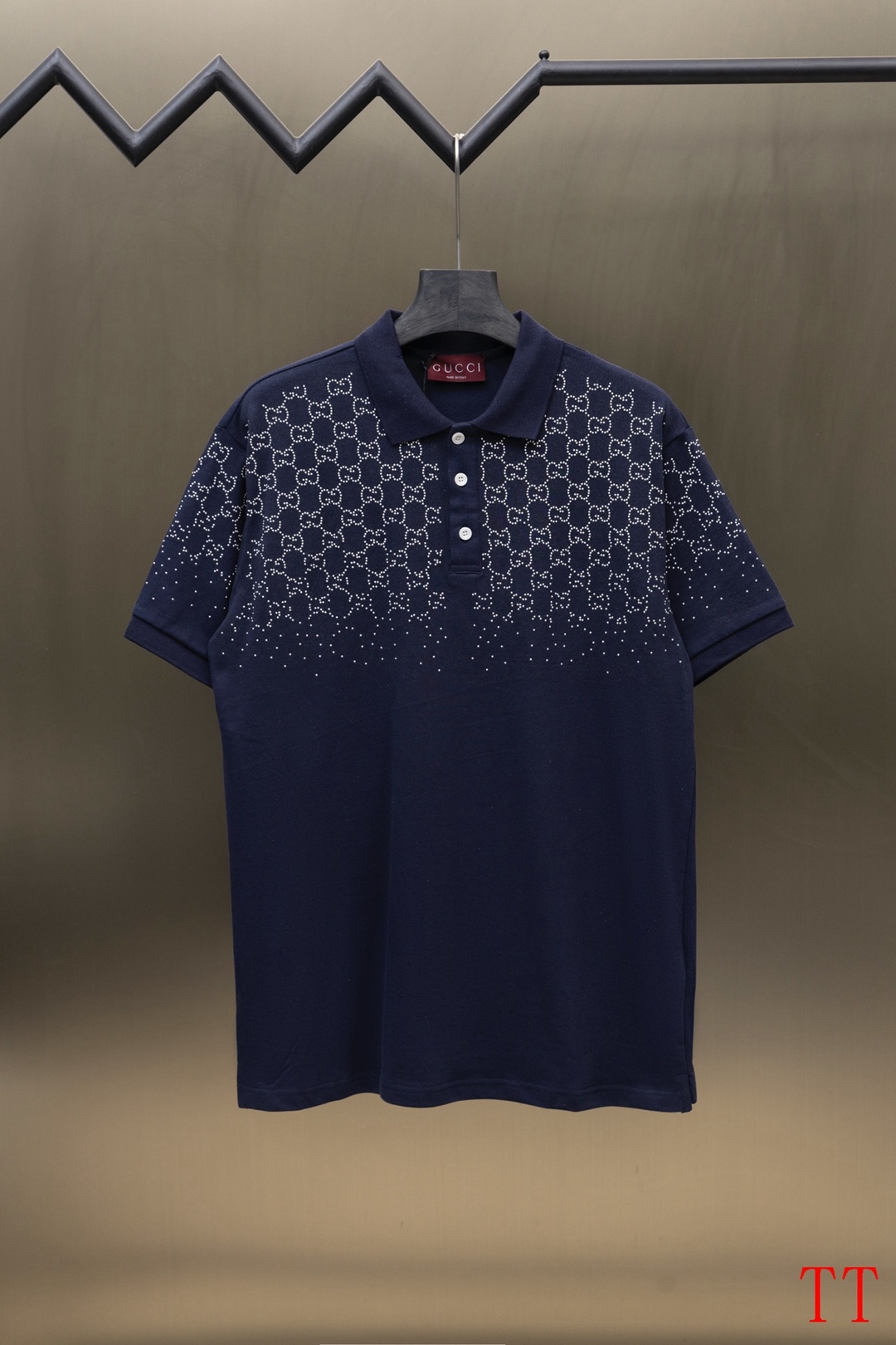 Cheap New Arrivals Gucci Polo T-shirts For Men in 208675, $30 USD- [IB208675] - Replica Gucci Polo T-Shirts for Men
