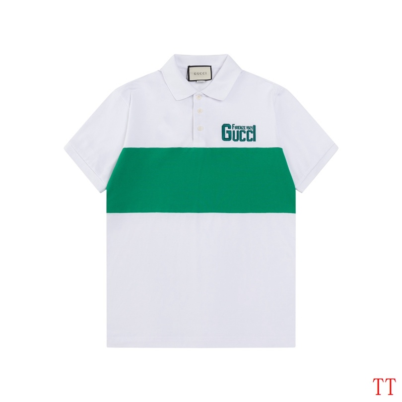 Cheap New Arrivals Gucci Polo T-shirts For Men in 208677, $30 USD- [IB208677] - Replica Gucci Polo T-Shirts for Men