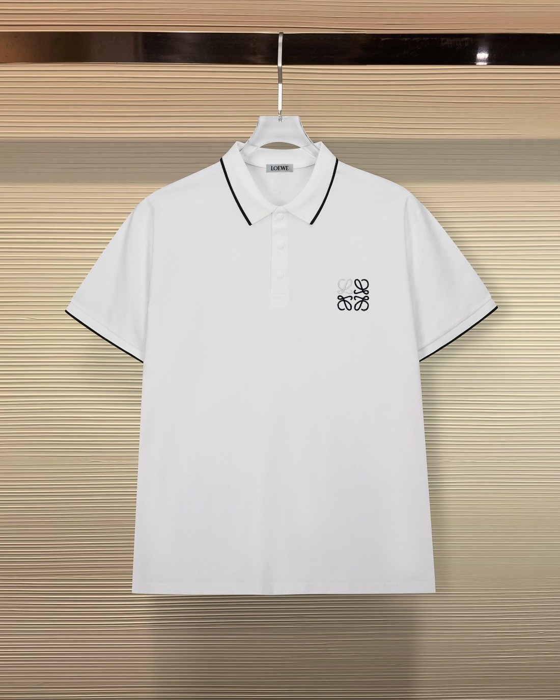 Cheap New Arrivals Loewe Polo T-shirts For Men Loewe Tee in 208687, $30 USD- [IB208687] - Replica LOEWE T-shirts