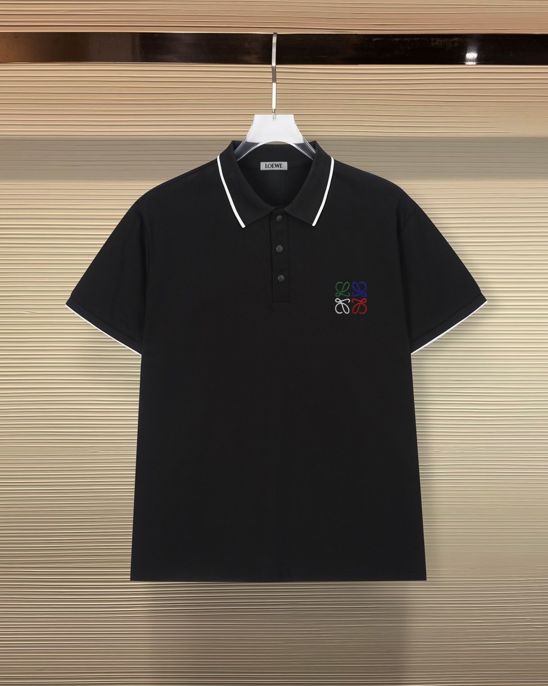 Cheap New Arrivals Loewe Polo T-shirts For Men Loewe Tee in 208688, $30 USD- [IB208688] - Replica LOEWE T-shirts
