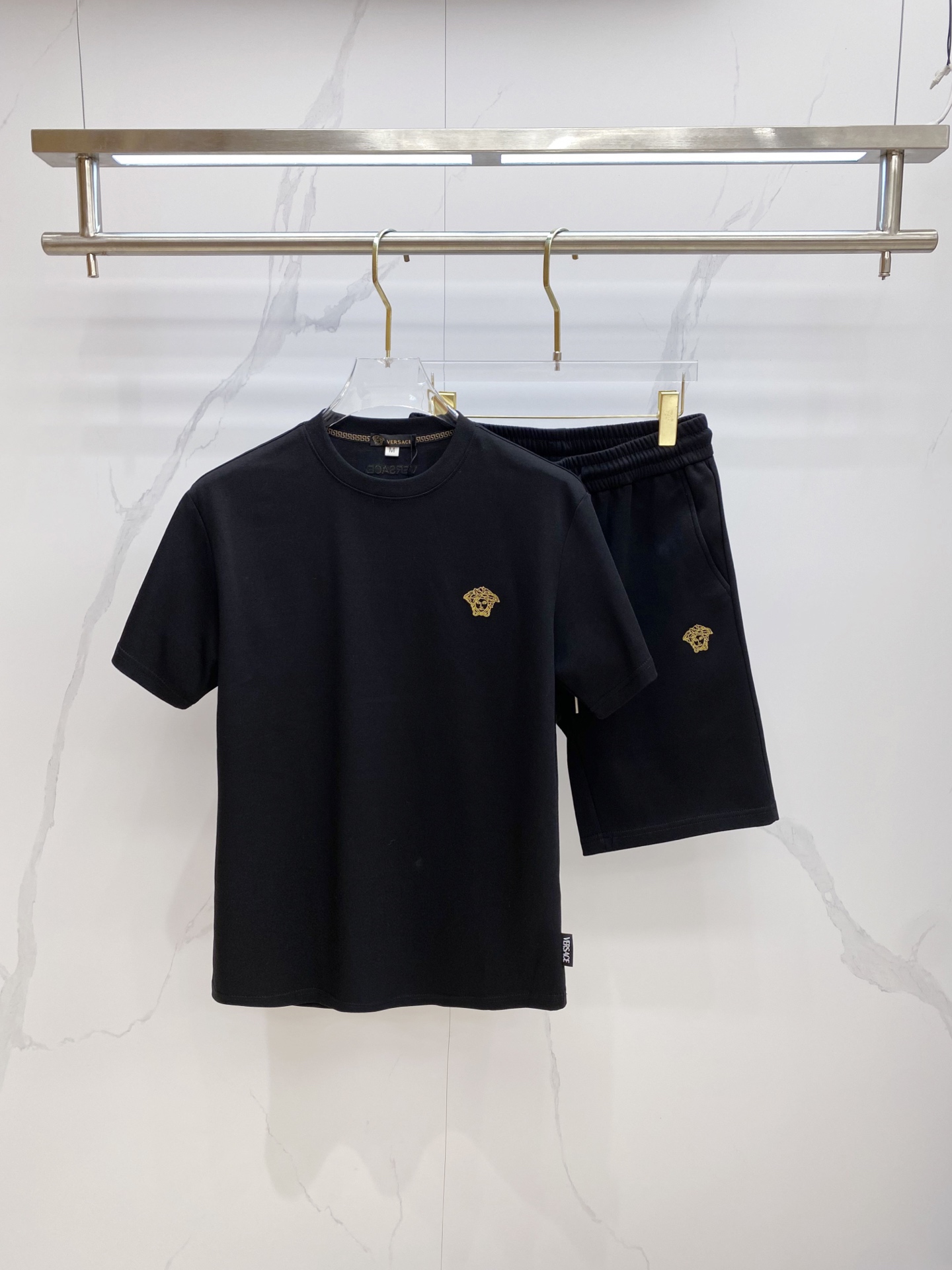 Cheap Versace Short Tracksuits For Men in 208737, $55 USD- [IB208737] - Replica Versace Short Tracksuits For Men