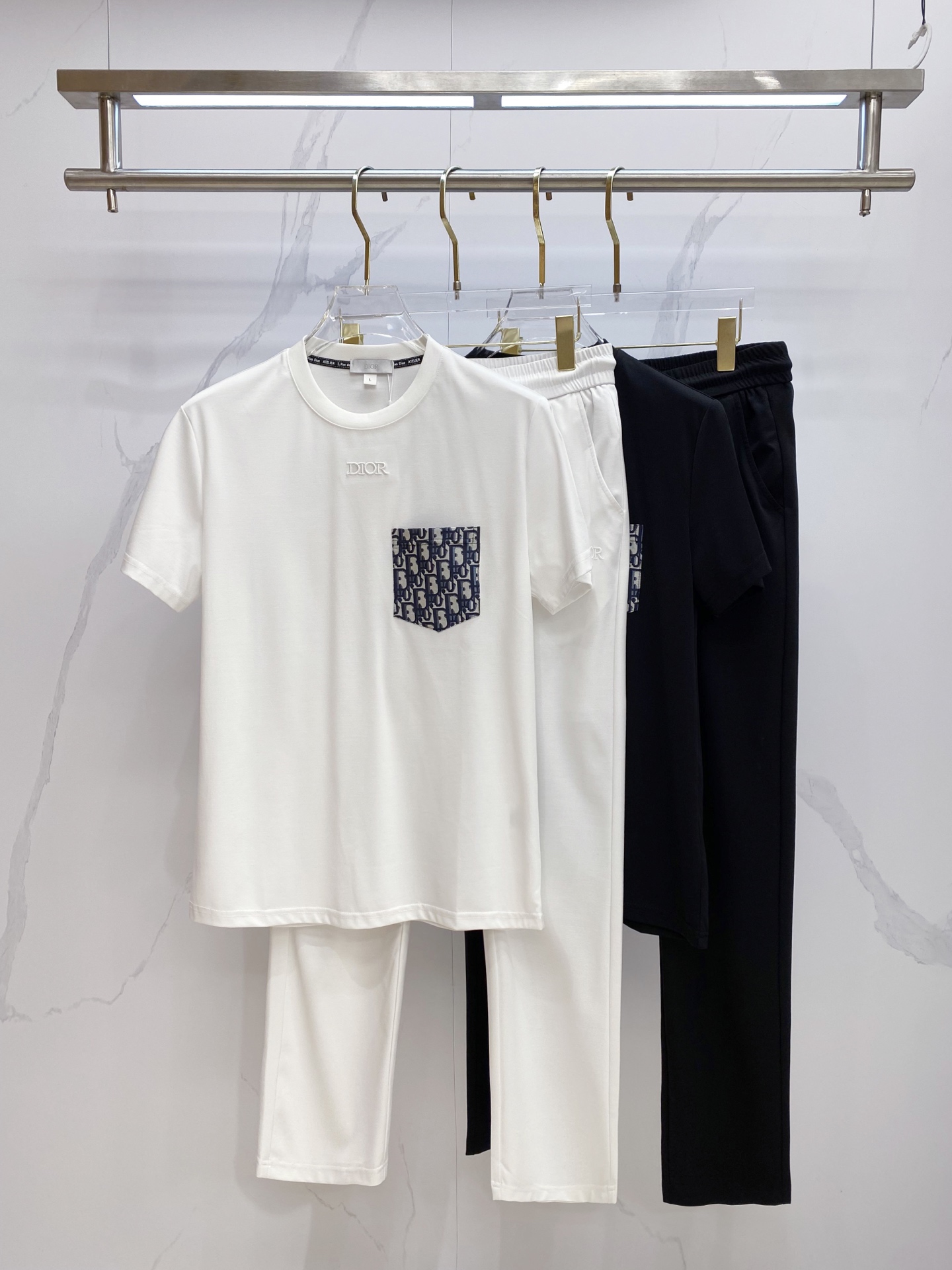 Cheap Dior Short Tracksuits For Men in 208751, $65 USD- [IB208751] - Replica Dior Short Tracksuits For Men