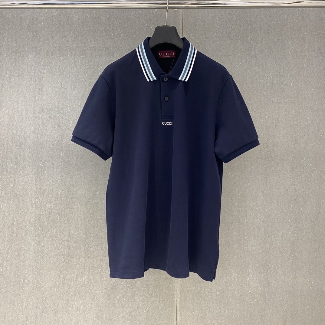 Cheap New Arrivals High quality Gucci Polo T-shirts For Men in 208758, $40 USD- [IB208758] - Replica Gucci Polo T-Shirts for Men
