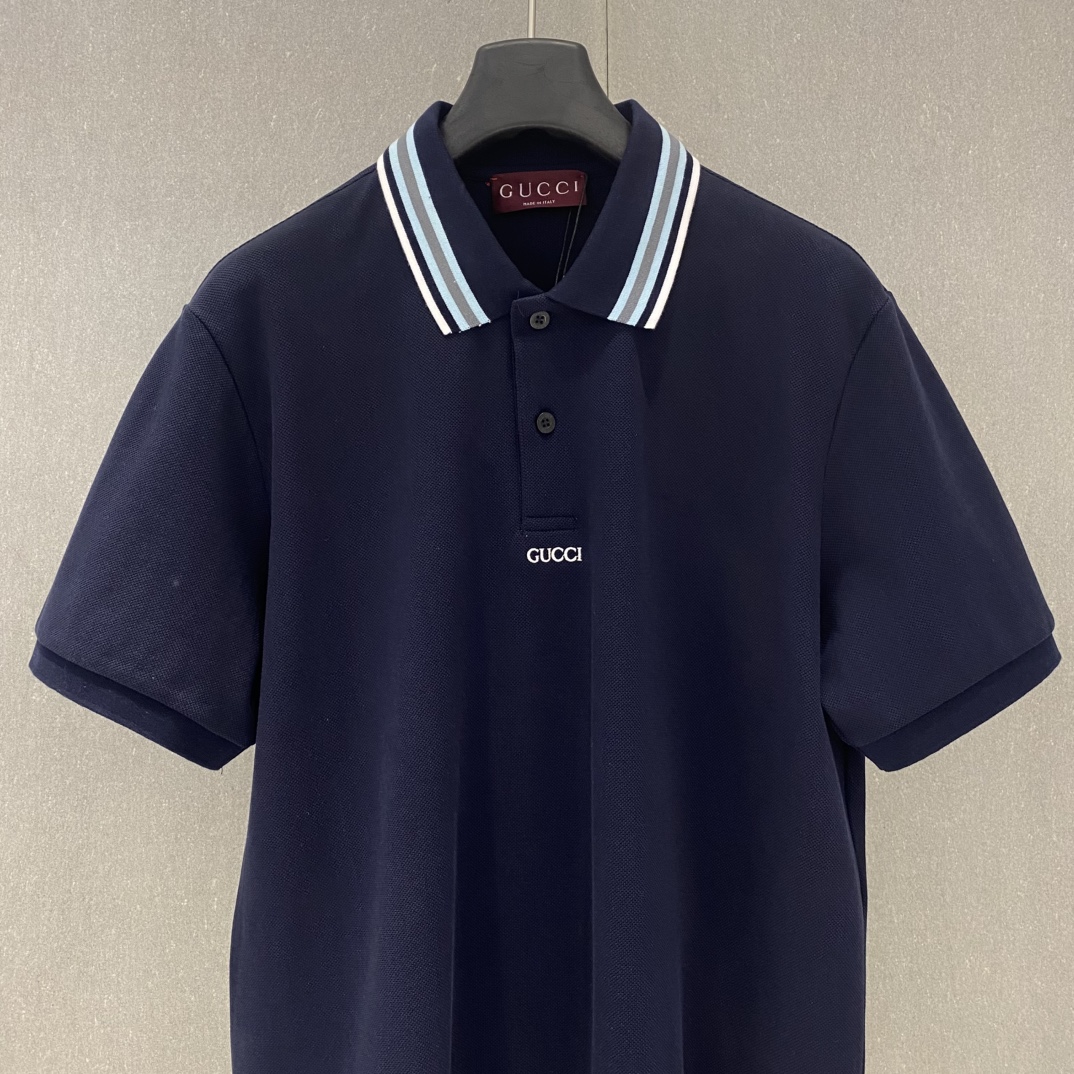 Cheap New Arrivals High quality Gucci Polo T-shirts For Men in 208758, $40 USD- [IB208758] - Replica Gucci Polo T-Shirts for Men