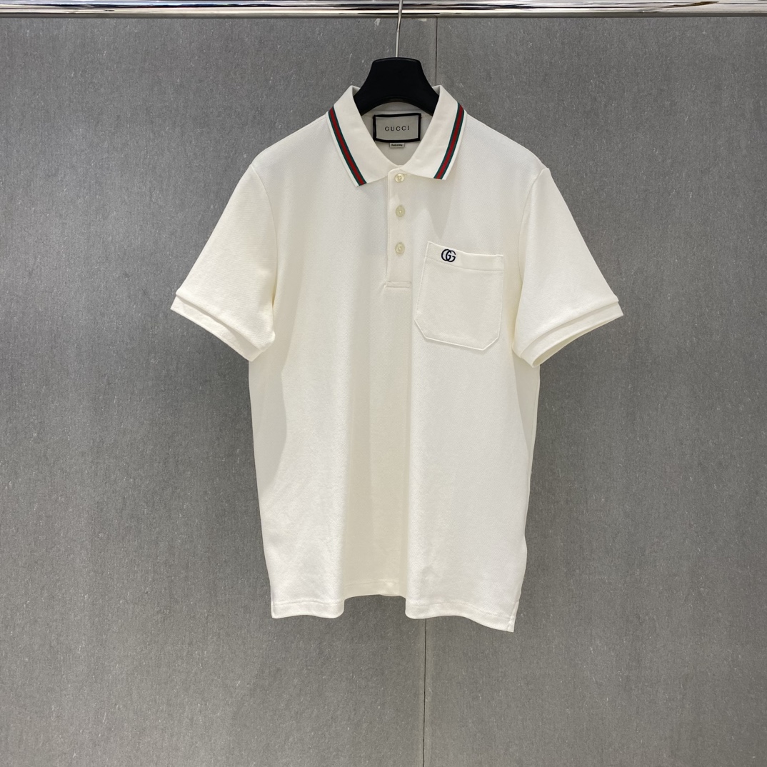 Cheap New Arrivals High quality Gucci Polo T-shirts For Men in 208759, $40 USD- [IB208759] - Replica Gucci Polo T-Shirts for Men