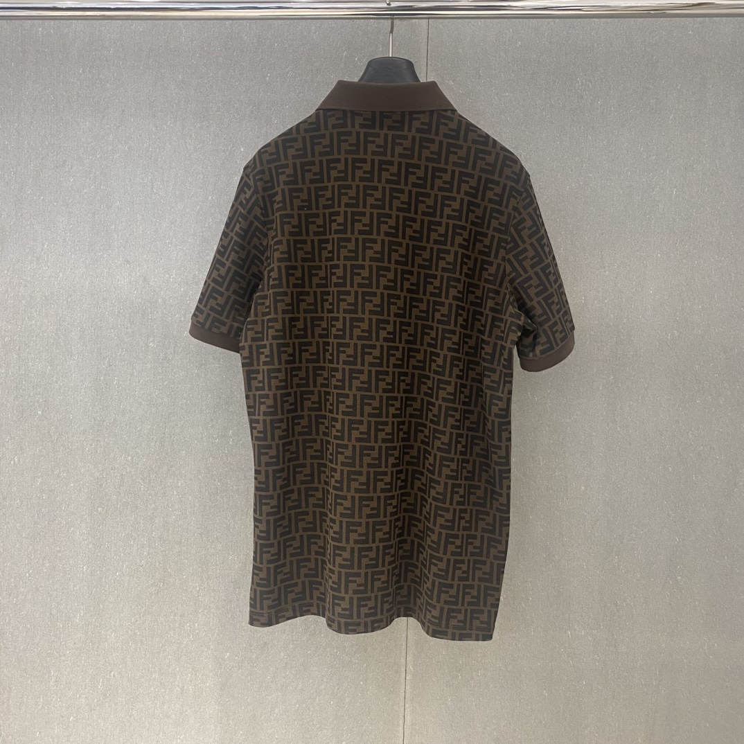 Cheap New Arrivals High quality Fendi Polo T-shirts For Men in 208761, $40 USD- [IB208761] - Replica Fendi POLO T-Shirts for Men