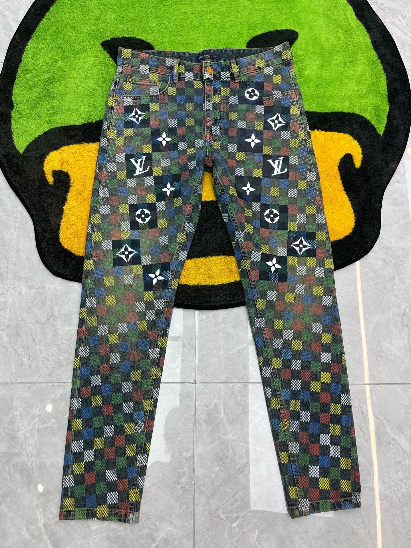 Cheap High quality Louis Vuitton Jeans For Men in 208807, $75 USD- [IB208807] - Replica Louis Vuitton Jeans for Men