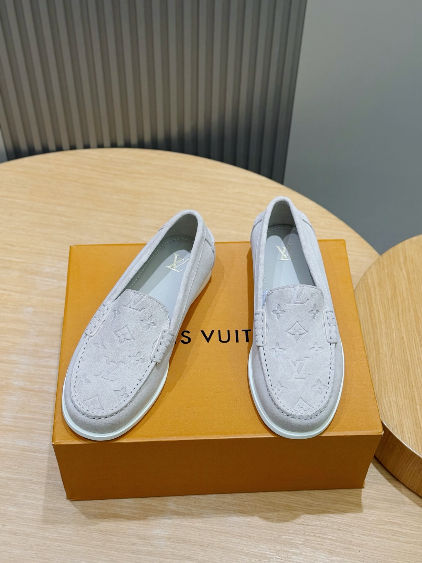 Cheap New Arrivals High quality Louis Vuitton Loafers For Men in 208915, $105 USD- [IB208915] - Replica Louis Vuitton Leather Loafers For Men