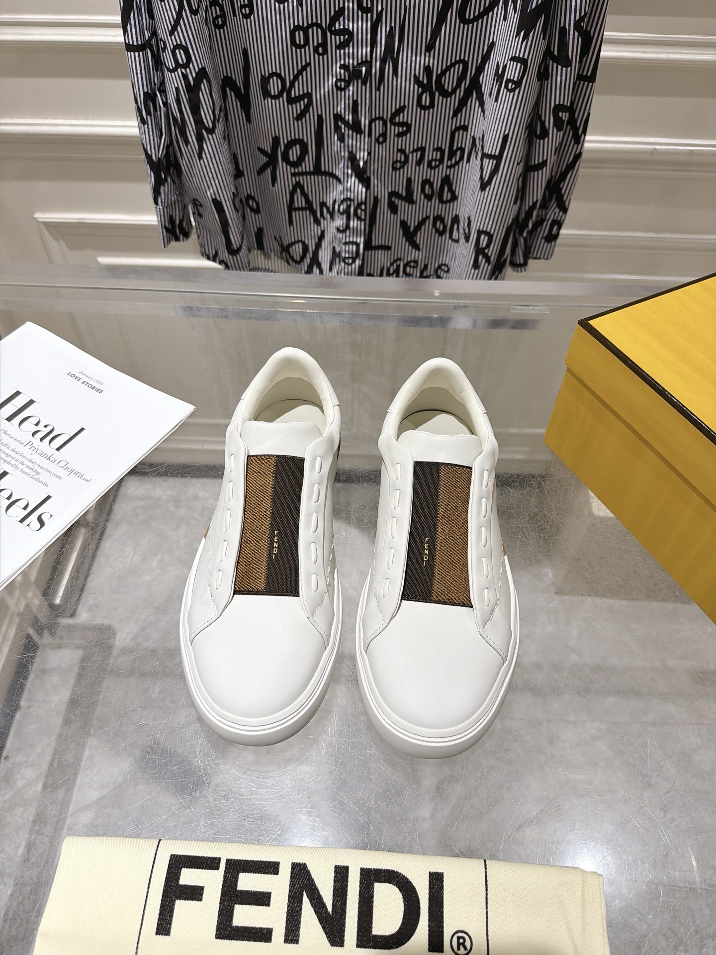 Cheap New Arrivals High quality Fendi Sneakers For Men in 208928, $120 USD- [IB208928] - Replica Fendi Sneakers For Men