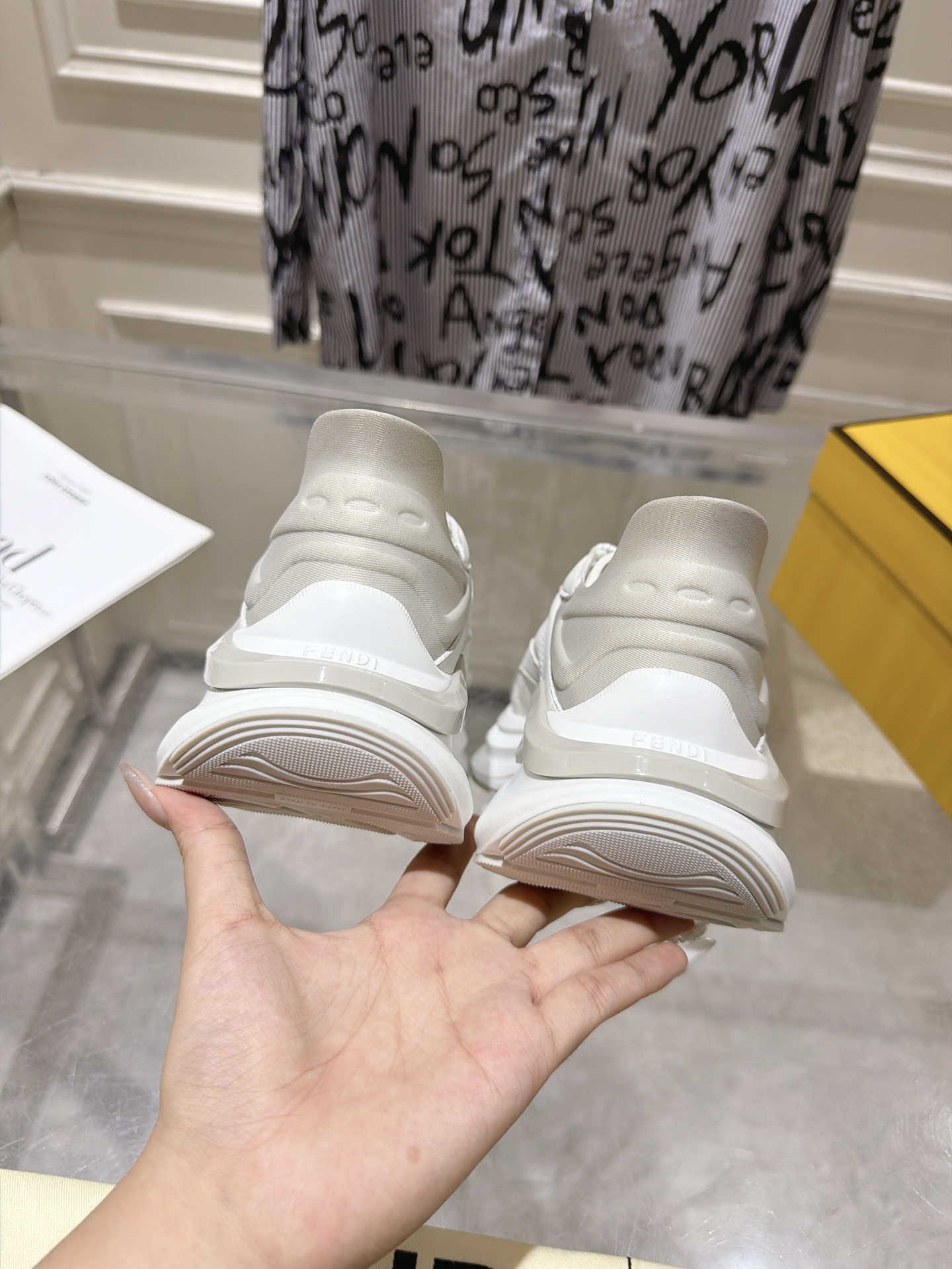 Cheap New Arrivals High quality Fendi Sneakers Size 35-45 in 208930, $120 USD- [IB208930] - Replica Fendi Sneakers For Men