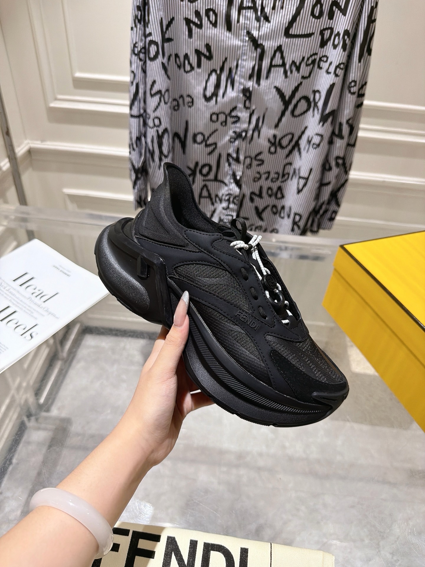 Cheap New Arrivals High quality Fendi Sneakers Size 35-45 in 208931, $120 USD- [IB208931] - Replica Fendi Sneakers For Men