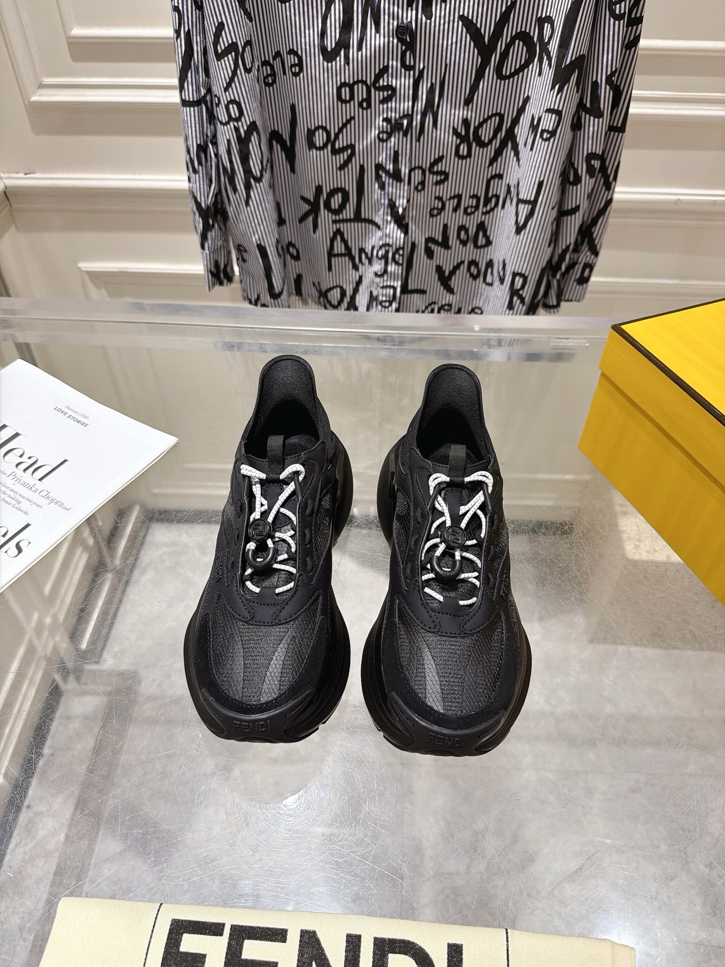 Cheap New Arrivals High quality Fendi Sneakers Size 35-45 in 208931, $120 USD- [IB208931] - Replica Fendi Sneakers For Men