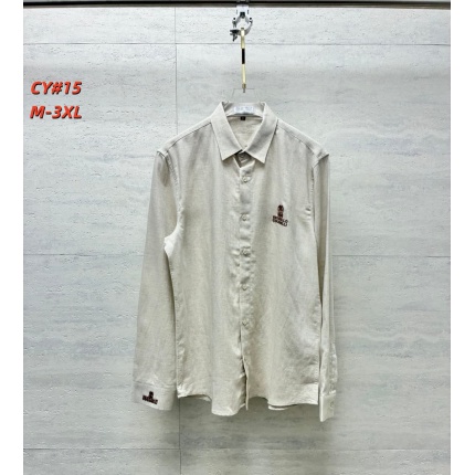 Prada Long-Sleeved Polo Shirts for Men in 208985