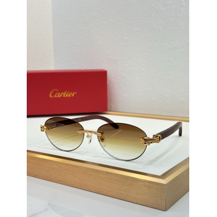 Cartier AAA Quality Sunglasses in 209266