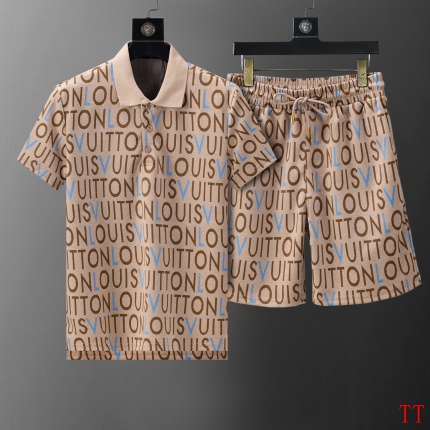 Louis Vuitton Short Tracksuits For Men in 209809