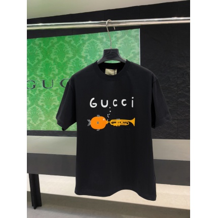 Cheap New Arrivals Gucci T-shirts Size S-XL in 209886, $30 USD- [IB209886] - Replica Gucci T-shirts for Women