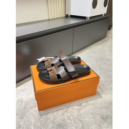 Cheap Hermes Slippers For Men in 211162, $40 USD- [IB211162] - Replica Hermes Slippers For Men