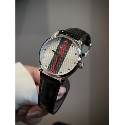 Cheap The Gucci G-Timeless YA1264123/YA126284 series, as a key element of the brand, the classic red and green ribbons and the, $280 USD- [IB211522] - Replica Gucci AAA Quality Watches