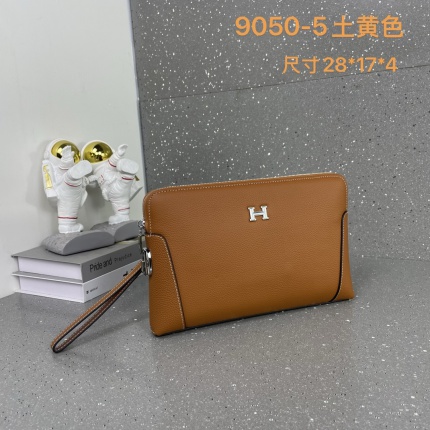 New Arrivals Hermes AAA quality Clutchs for Men in 211945