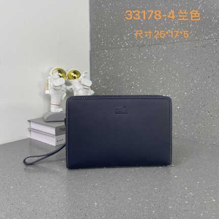 Cheap New Arrivals Hermes AAA quality Clutchs for Men in 211948, $75 USD- [IB211948] - Replica Hermes AAA+++ Bags For Men