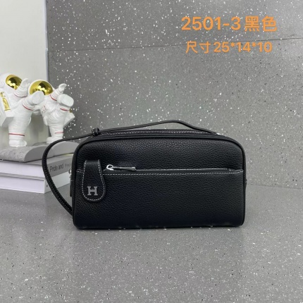 New Arrivals Hermes AAA quality Clutchs for Men in 211952