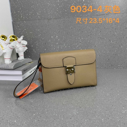 New Arrivals Hermes AAA quality Clutchs for Men in 211955