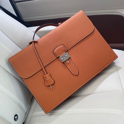 New Arrivals Hermes AAA quality Briefcase for Men in 211977