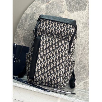 New Dior AAA-quality men's zipper backpack in 212022