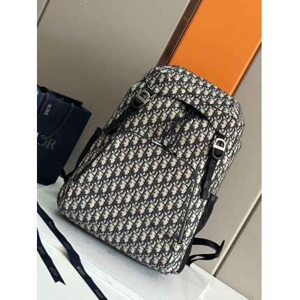 New Dior AAA-quality men's zipper backpack in 212024