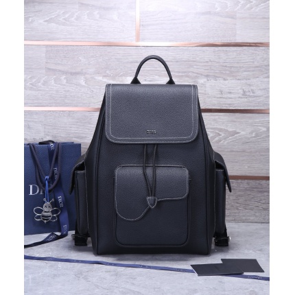 New Dior AAA-quality men's saddle-style backpack with two shoulder straps in 212025